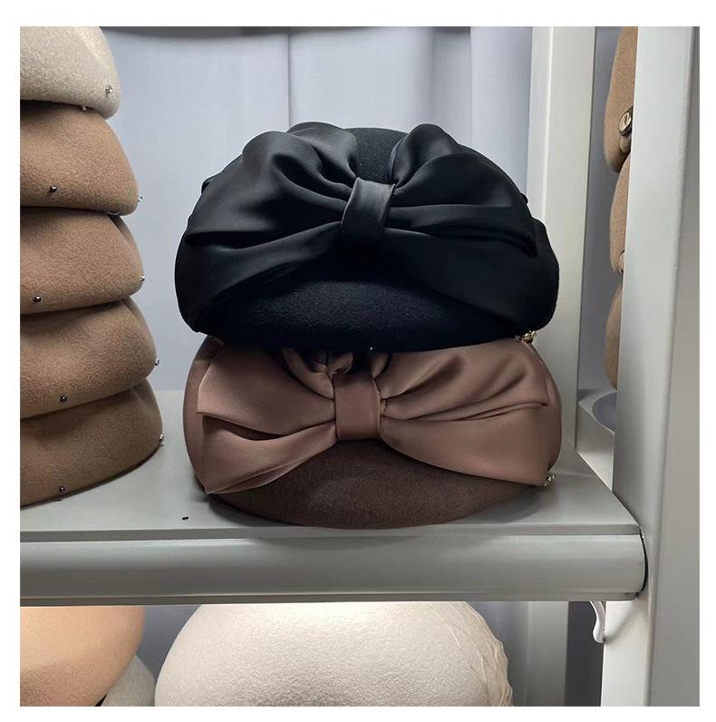 Berets 202112-wei Autumn Winter Bowknot Shaped Mushroom Grace Wool Felt Formal Lady Beret Hat Women Leisure Painter, Blue;gray
Berets 202112-wei Autumn Winter Bowknot Shaped Mushroom Grace Wool Felt Formal Lady Beret Hat Women Leisure Painter, Blue;gray