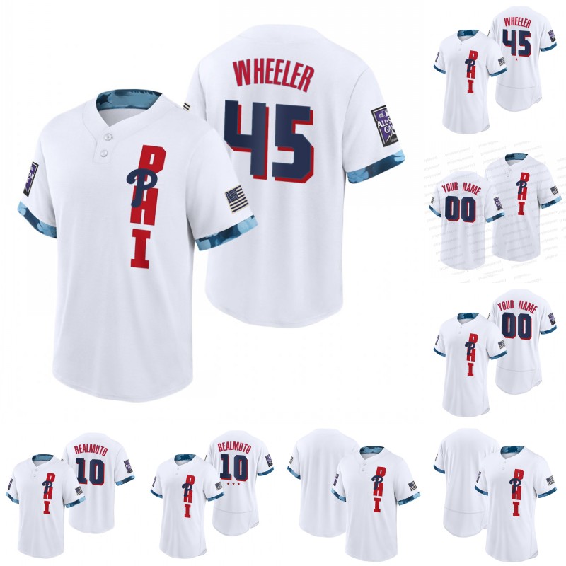2021 All-star Jersey Zack Wheeler AndrewMcCutchen Ronald Torreyes Rhys Hoskins J.T. Realmuto Matt Moore Cristopher Sanchez Didi Gregorius Brad Miller Custom Jerseys, Custom cool base
2021 All-star Jersey Zack Wheeler AndrewMcCutchen Ronald Torreyes Rhys Hoskins J.T. Realmuto Matt Moore Cristopher Sanchez Didi Gregorius Brad Miller Custom Jerseys, Custom cool base