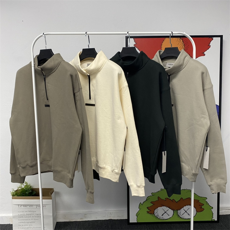21ss newest mens hoodies fog double line high quality essentials half zipper letter pullover sweater thick hoodie womens, I need see other product
21ss newest mens hoodies fog double line high quality essentials half zipper letter pullover sweater thick hoodie womens, I need see other product