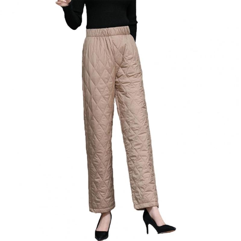 Women's Pants & Capris Rhombic Lines Side Pockets Women Cold Resistant Elastic Waist Straight Wide Leg Quilted Trousers For Daily Wear Xxxl, Black;white
Women's Pants & Capris Rhombic Lines Side Pockets Women Cold Resistant Elastic Waist Straight Wide Leg Quilted Trousers For Daily Wear Xxxl, Black;white