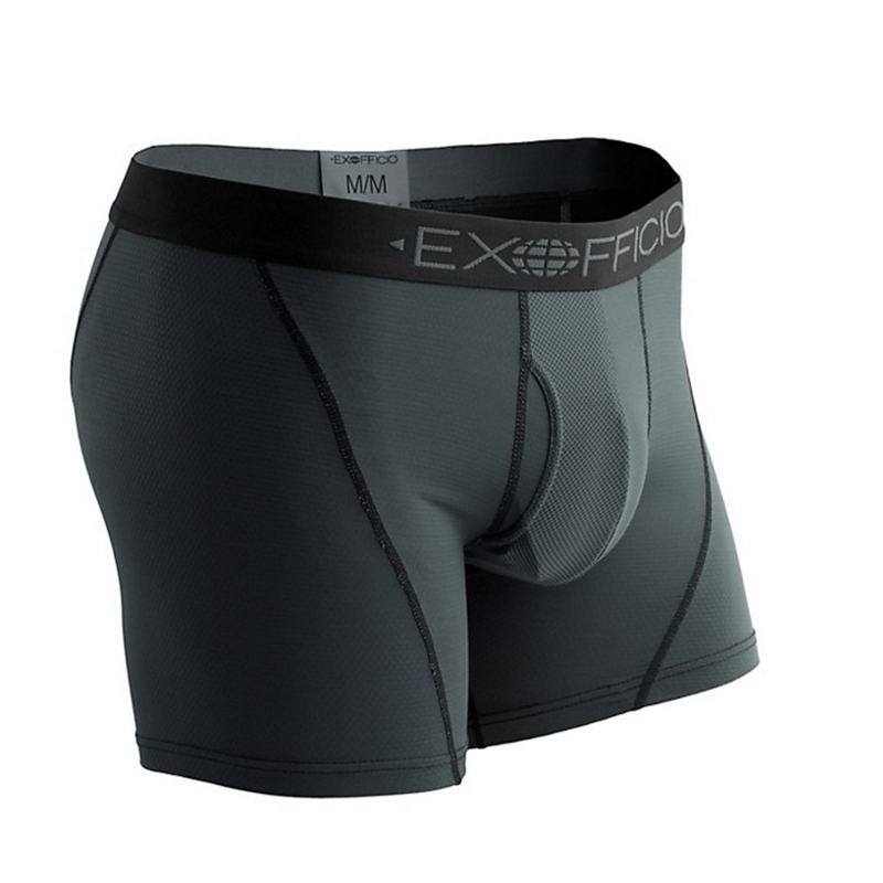 Ex officio Exofficio Men Sports Mesh 6 Boxer Quick Drying Lightweight Breathable Men Underwear Tight USA Size S-XXL 210730