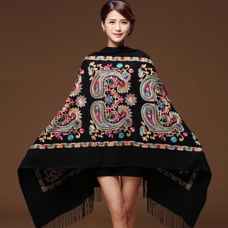 Scarves Oversize Shawls Women Embroidery 2021 Mujer Bufanda Imitation Cashmere Pashmina Casual Cape Echarpes With Tassels
Scarves Oversize Shawls Women Embroidery 2021 Mujer Bufanda Imitation Cashmere Pashmina Casual Cape Echarpes With Tassels