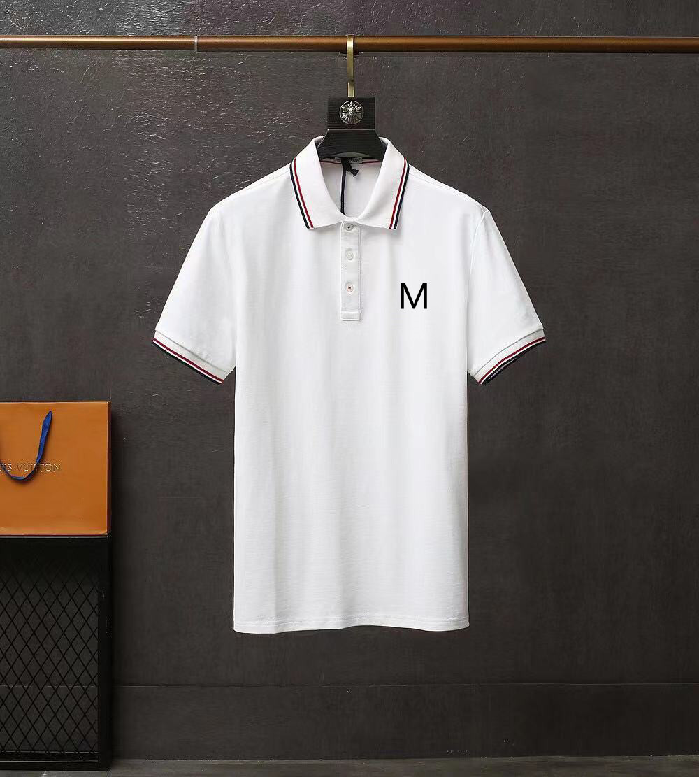 20ss polo Men S Clothing fashion Designer T-shirt pure cotton Luxury black white Coats Suitable Latest Style for summer clothe, White;black
20ss polo Men S Clothing fashion Designer T-shirt pure cotton Luxury black white Coats Suitable Latest Style for summer clothe, White;black