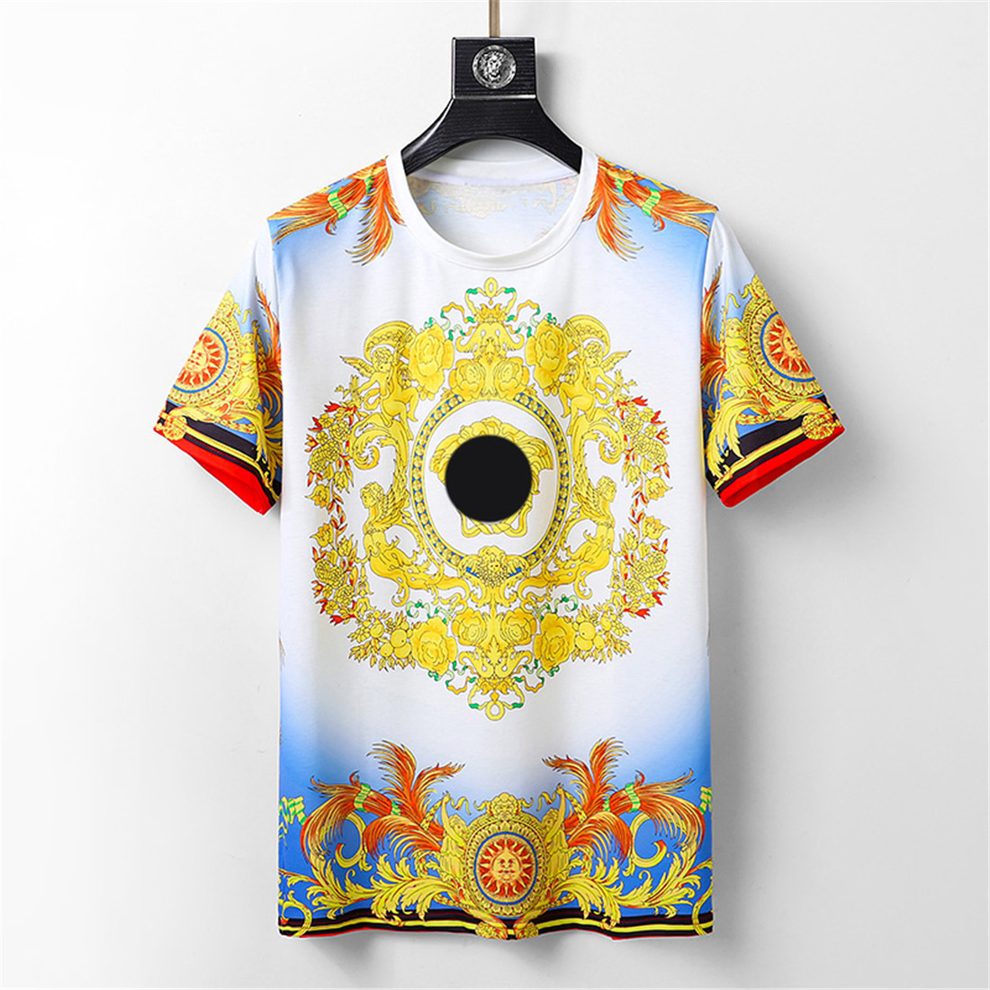 2022ss Short sleeve high quality heavy craft tops round neck Men's Plus Tees & Polos with cotton printing and embroidery size M-3XL EV #18, Clear
2022ss Short sleeve high quality heavy craft tops round neck Men's Plus Tees & Polos with cotton printing and embroidery size M-3XL EV #18, Clear