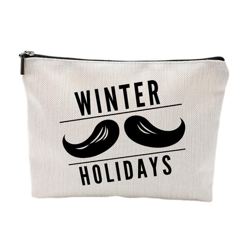 Cosmetic Bags & Cases Merchandise Multipurpose Canvas Zipper Pouch Travel Makeup Bag For Women Storage, White
Cosmetic Bags & Cases Merchandise Multipurpose Canvas Zipper Pouch Travel Makeup Bag For Women Storage, White