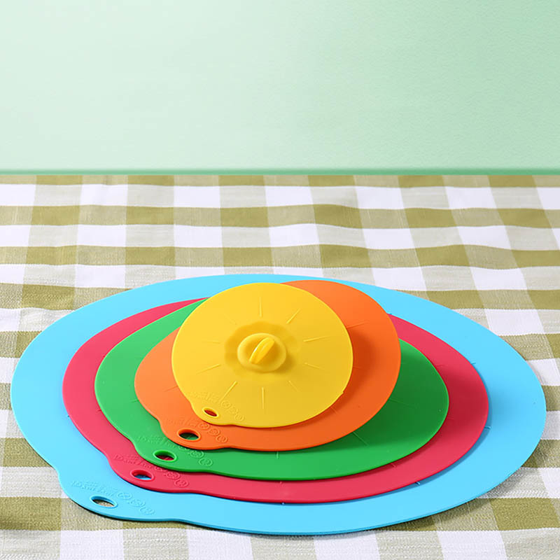 Food Wrap 1PC Kitchen Gadgets Reusable Fresh Keeping Multifunction Microwave Bowl Cover Cooking Pot Pan Lid Silicone
