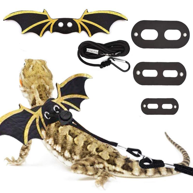 Cat Collars & Leads Small Pet Leash Reptile Lizard Gecko Harness Climbing Rope Hamster Belt Wing Style Adjustable Pull Strap Supplies
Cat Collars & Leads Small Pet Leash Reptile Lizard Gecko Harness Climbing Rope Hamster Belt Wing Style Adjustable Pull Strap Supplies