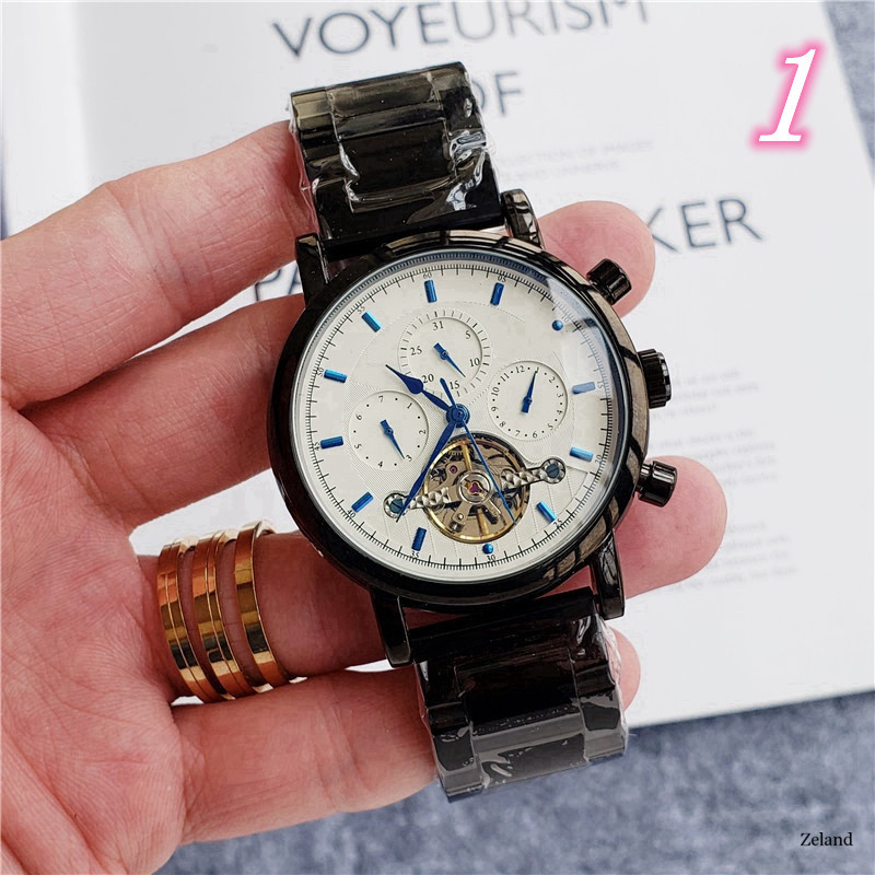 2021 new high quality luxury mens watches Large flywheel Six stitches 43mm size automatic Mechanical watch Top brand Business Casual Fashion series, 10
2021 new high quality luxury mens watches Large flywheel Six stitches 43mm size automatic Mechanical watch Top brand Business Casual Fashion series, 10