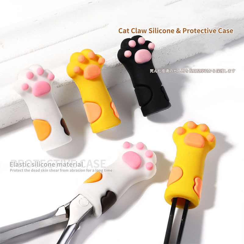 Cuticle Nipper Cover Silicone Cuticle Nail Protector Cat Paw Shape Protective Cases for Small Scissors and Tweezers
Cuticle Nipper Cover Silicone Cuticle Nail Protector Cat Paw Shape Protective Cases for Small Scissors and Tweezers