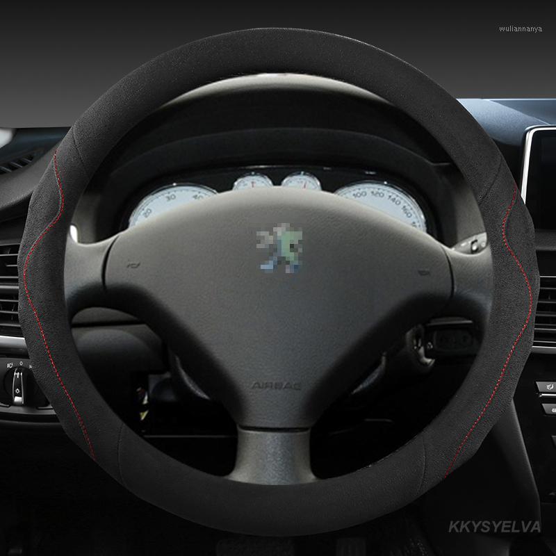 Steering Wheel Covers Suede Cow Leather 38cm Sport Car Cover Non-slip For 206 207 307 Auto Accessories
Steering Wheel Covers Suede Cow Leather 38cm Sport Car Cover Non-slip For 206 207 307 Auto Accessories