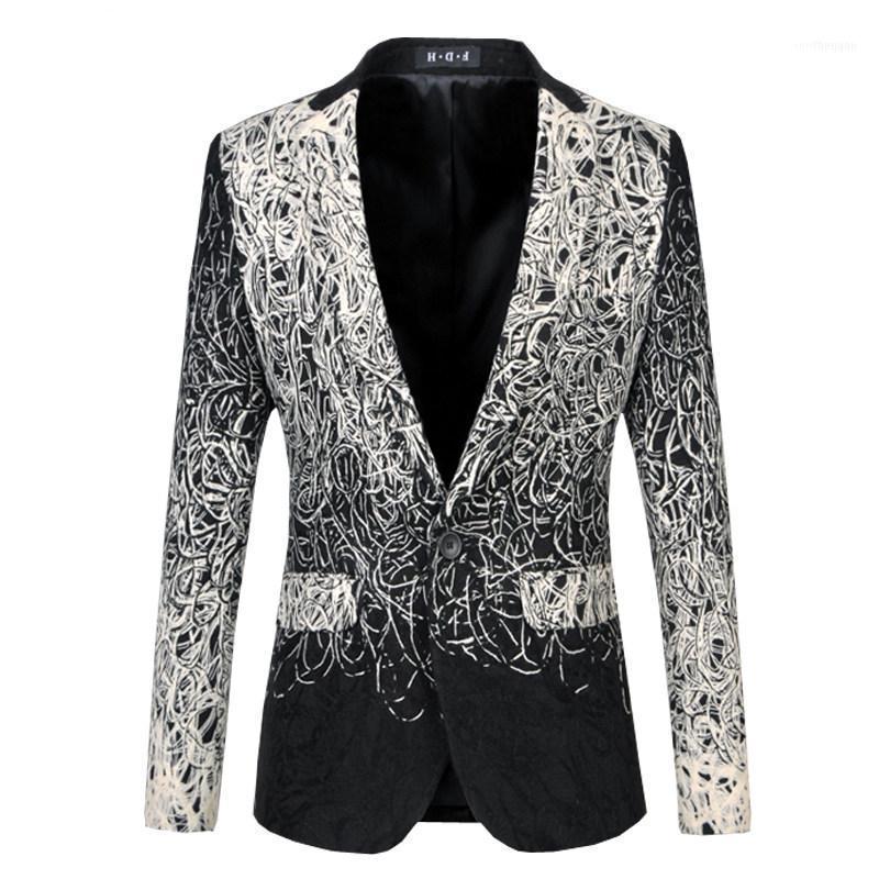 Men's Suits & Blazers Blazer Men Mens Floral Costume Homme Luxe Unique Vintage Suit Casual Jacket 5-6XL Plus Size Q191, Black white
Men's Suits & Blazers Blazer Men Mens Floral Costume Homme Luxe Unique Vintage Suit Casual Jacket 5-6XL Plus Size Q191, Black white