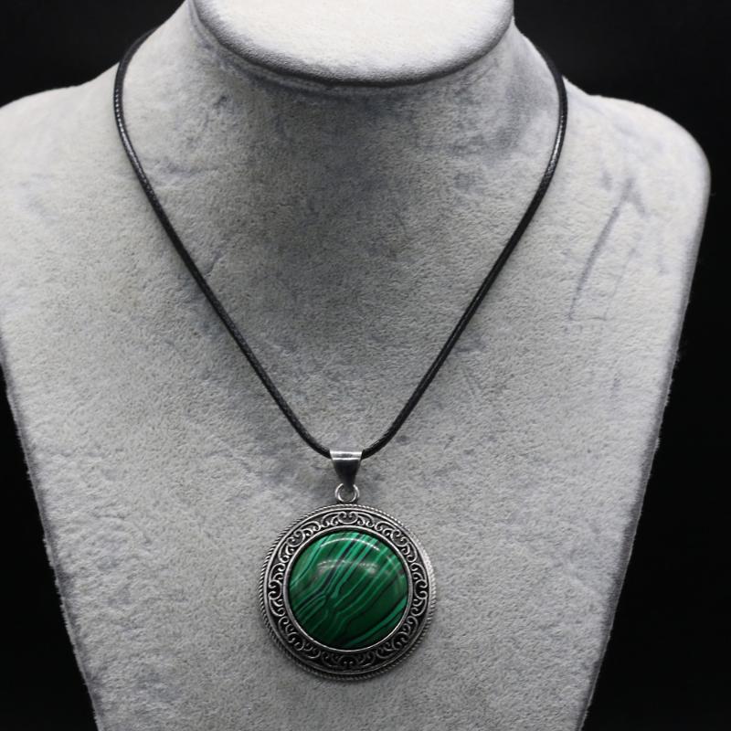 Pendant Necklaces Natural Rose Quartzs Blue Turquoises Necklace Round Shape For Women Jewelry Length 55+5cm, Silver
Pendant Necklaces Natural Rose Quartzs Blue Turquoises Necklace Round Shape For Women Jewelry Length 55+5cm, Silver