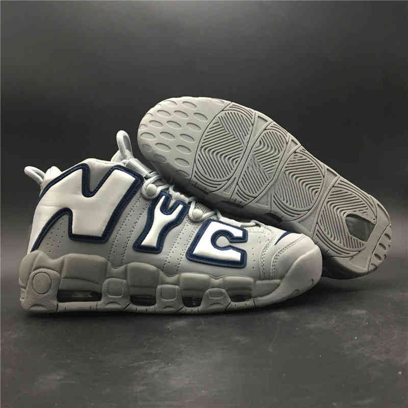 New Fashion More NYC QS Wolf Grey White Midnight Navy Man Basketball Designer Shoes Best Quality Ship With Original Box
New Fashion More NYC QS Wolf Grey White Midnight Navy Man Basketball Designer Shoes Best Quality Ship With Original Box
