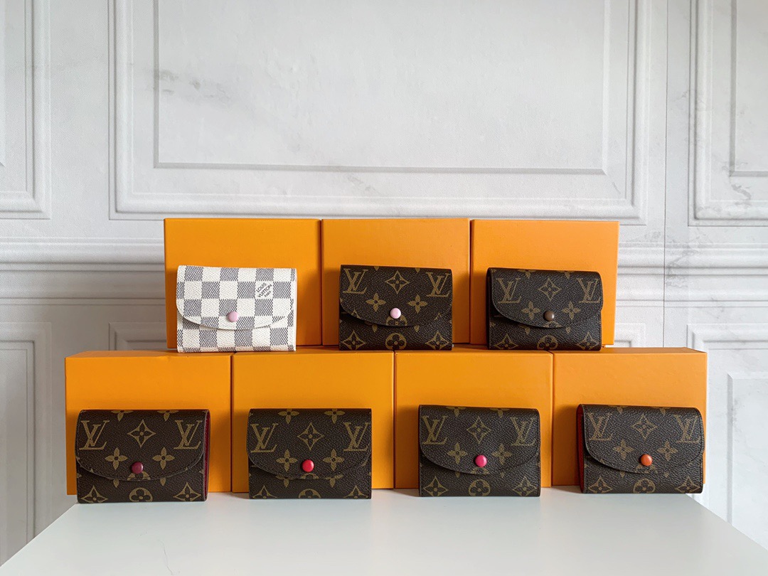 Louis Vuitton 5A quality Card holder Wallets Key Purse Luxurys Designers Holders free handbag Men Women's COIN Genuine Leather LV Lambs