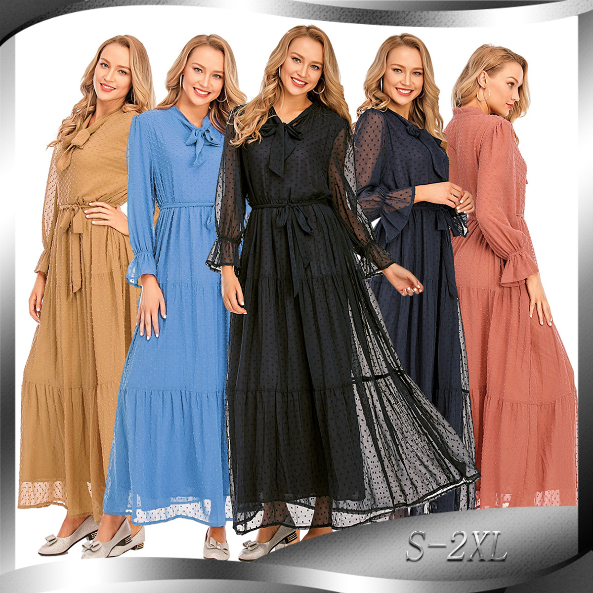 maxi dresses for women turkey abaya dubai muslim caftan dress kaftan moroccan islamic clothing vestidos largos de moda musulmana, Red
maxi dresses for women turkey abaya dubai muslim caftan dress kaftan moroccan islamic clothing vestidos largos de moda musulmana, Red