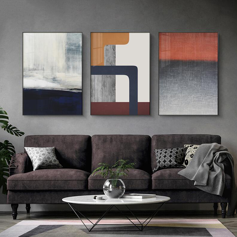 Modern Simple Abstract Posters Canvas Painting Wall Art For Living Room Home Decor Nordic Style Minimalist Geometry