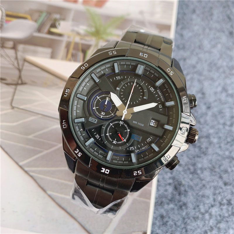 Brand Watches Men Male Multifunction Style Metal Steel Quartz Wrist Watch Small Dials Can Work GA47, Gold black red
Brand Watches Men Male Multifunction Style Metal Steel Quartz Wrist Watch Small Dials Can Work GA47, Gold black red