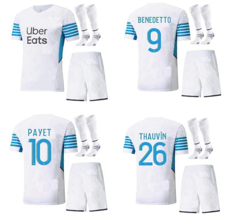 21 22 Marseille Soccer jerseys Olympique milik maillot de foot om 2021 2022 Camiseta PAYET THAUVIN BENEDETTO MEN KIDS kit Socks football shirt, Black
21 22 Marseille Soccer jerseys Olympique milik maillot de foot om 2021 2022 Camiseta PAYET THAUVIN BENEDETTO MEN KIDS kit Socks football shirt, Black