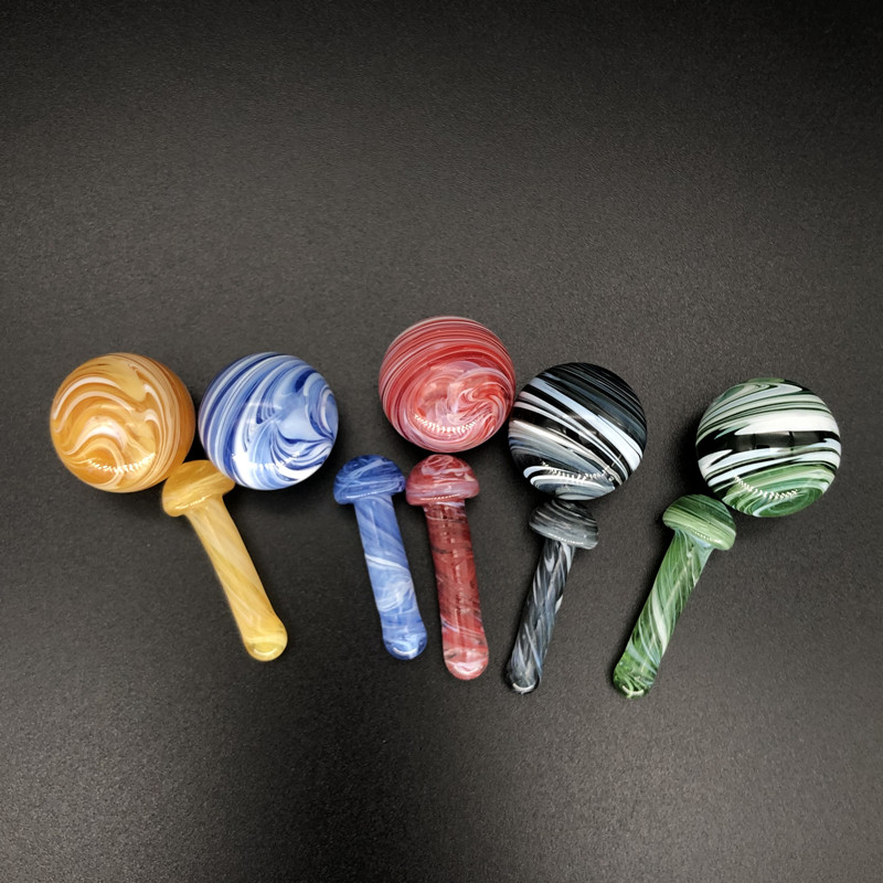Hookahs Accessory smoke Glass carb cap Marbles Screw Set 6mm 14mm 22mm terp pearls or capsul bead nail mushroom For dab cup Slurper Banger Nails Rigs
Hookahs Accessory smoke Glass carb cap Marbles Screw Set 6mm 14mm 22mm terp pearls or capsul bead nail mushroom For dab cup Slurper Banger Nails Rigs
