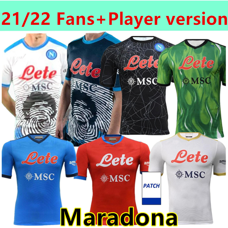 2021 2022 Napoli Soccer Jerseys Halloween Burlon MARADONA Maglietta da calciatore OSIMHEN INSIGNE SSC Naples MAGLIA MERTENS fans+Player version Football Shirt, 21/22 away
2021 2022 Napoli Soccer Jerseys Halloween Burlon MARADONA Maglietta da calciatore OSIMHEN INSIGNE SSC Naples MAGLIA MERTENS fans+Player version Football Shirt, 21/22 away