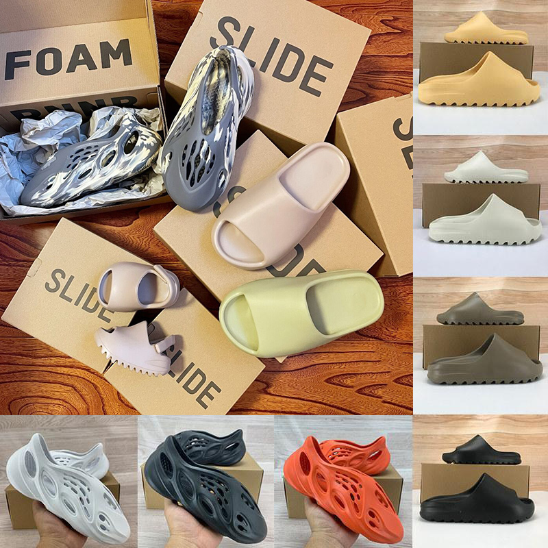 Size 36-47 Mens Slippers Kanye Fashion Luxury Designer Slides For Men Womens Foam Runner Resin Pure Core Desert Sand Sandals Flats Flip Flop Loafers, 32-bred
Size 36-47 Mens Slippers Kanye Fashion Luxury Designer Slides For Men Womens Foam Runner Resin Pure Core Desert Sand Sandals Flats Flip Flop Loafers, 32-bred