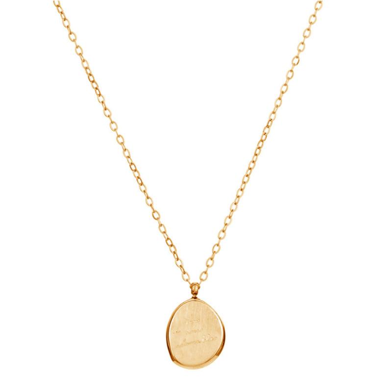 Pendant Necklaces 2021 Women's Irregular Letter Brand Necklace Fashion Stainless Steel Engraved Jewelry Wholesale
Pendant Necklaces 2021 Women's Irregular Letter Brand Necklace Fashion Stainless Steel Engraved Jewelry Wholesale