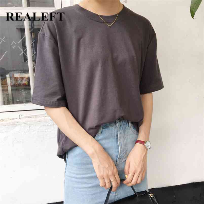 REALEFT Summer Cotton Solid Short Sleeve Women's T-Shirts Basic 12 Colors O-Neck Casual Loose Female Shirts Tops Tee 210708, Apricot
REALEFT Summer Cotton Solid Short Sleeve Women's T-Shirts Basic 12 Colors O-Neck Casual Loose Female Shirts Tops Tee 210708, Apricot