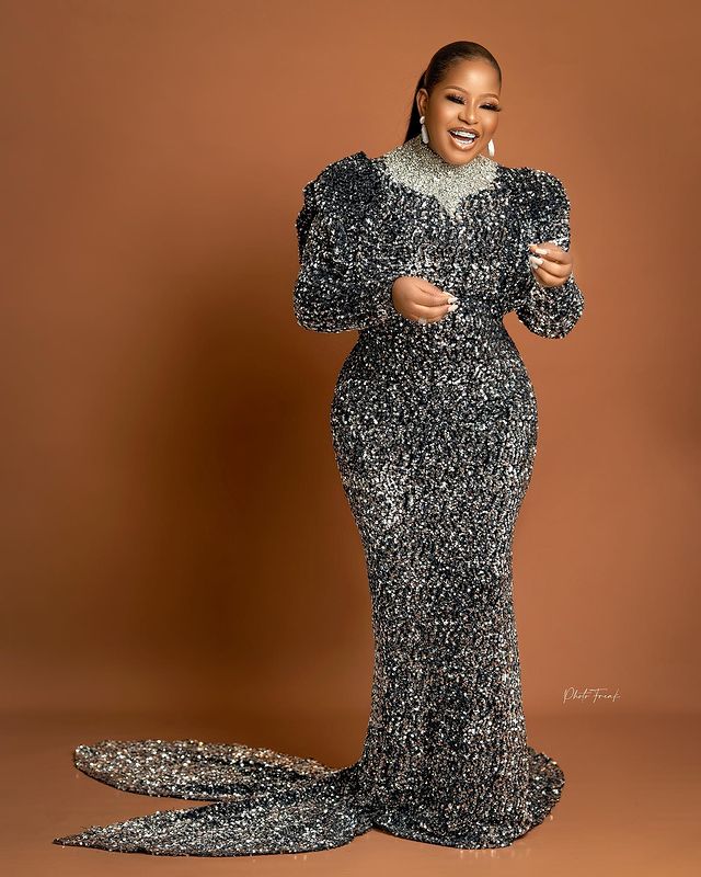 2021 Plus Size Arabic Aso Ebi Mermaid Black Sequined Prom Dresses Beaded Crystals Long Sleeves Evening Formal Party Second Reception Gowns Dress ZJ004