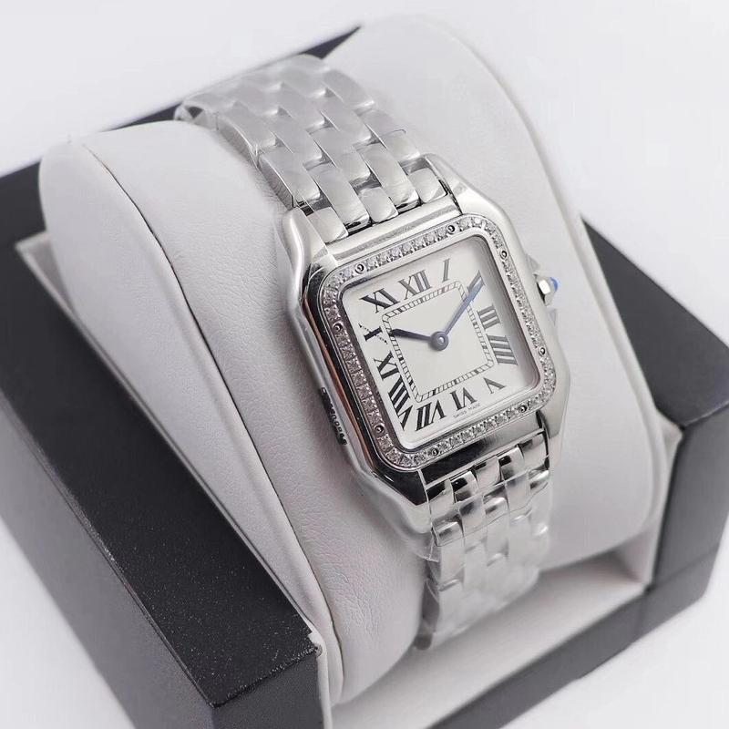 Women Watches 316L New Fashion 22*30MM dial High Quality Gold/Silver Stainless Steel Quartz Lady Watch With diamond Square gift Couples lovers
Women Watches 316L New Fashion 22*30MM dial High Quality Gold/Silver Stainless Steel Quartz Lady Watch With diamond Square gift Couples lovers