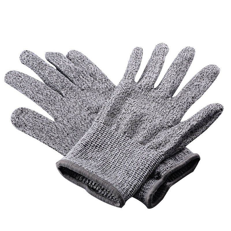 Stainless Steel Wire Butcher Cut-Resistant Glove Kitchen Gadgets Anti-cut Gloves Cut Proof Stab Resistant 1 Pair Multifunction