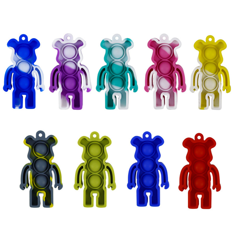 Fidget Toy Stress Silicone Rainbow Bubble Push Antistress Adults Children Sensory Relieve Autism Bear Key Buckle
Fidget Toy Stress Silicone Rainbow Bubble Push Antistress Adults Children Sensory Relieve Autism Bear Key Buckle