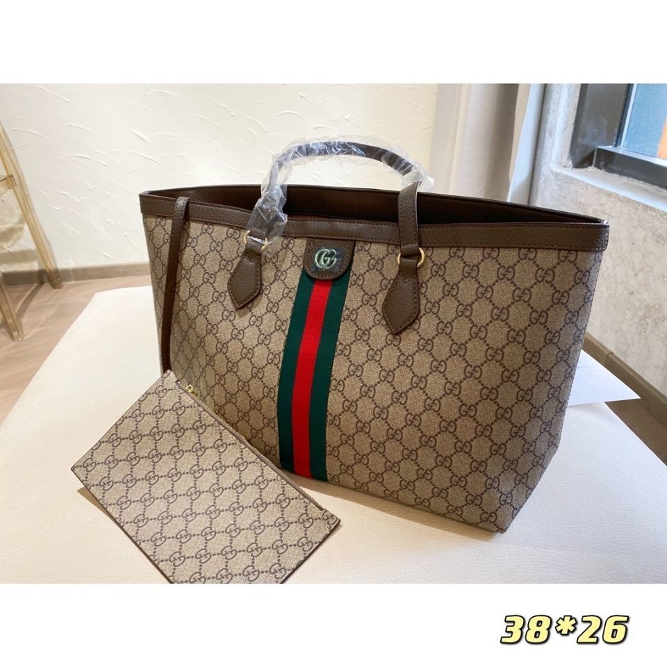 Handbag new European genuine new shopping bag large capacity shoulder bag counter original women's bag zly