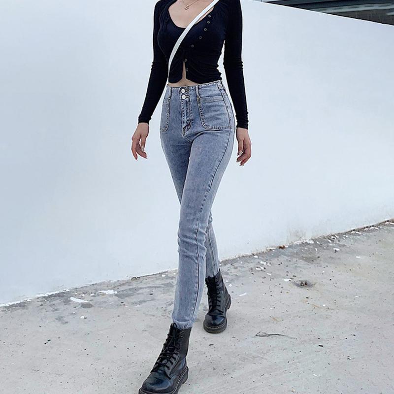 Women's Jeans Fashion Y2K Skinny Washed Streetwear Pencil Pants Tight Denim High Waist Baggy Jean Mom Boyfriend Retro Trousers, Blue
Women's Jeans Fashion Y2K Skinny Washed Streetwear Pencil Pants Tight Denim High Waist Baggy Jean Mom Boyfriend Retro Trousers, Blue