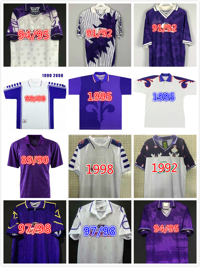 Fiorentina Retro Soccer Jersey 1990 1992 1993 1994 1995 1996 1997 1998 1999 BATISTUTA 95 98 99 00 BIGICA Rui Costa Edmundo Torricelli Heinri, Black;yellow
Fiorentina Retro Soccer Jersey 1990 1992 1993 1994 1995 1996 1997 1998 1999 BATISTUTA 95 98 99 00 BIGICA Rui Costa Edmundo Torricelli Heinri, Black;yellow