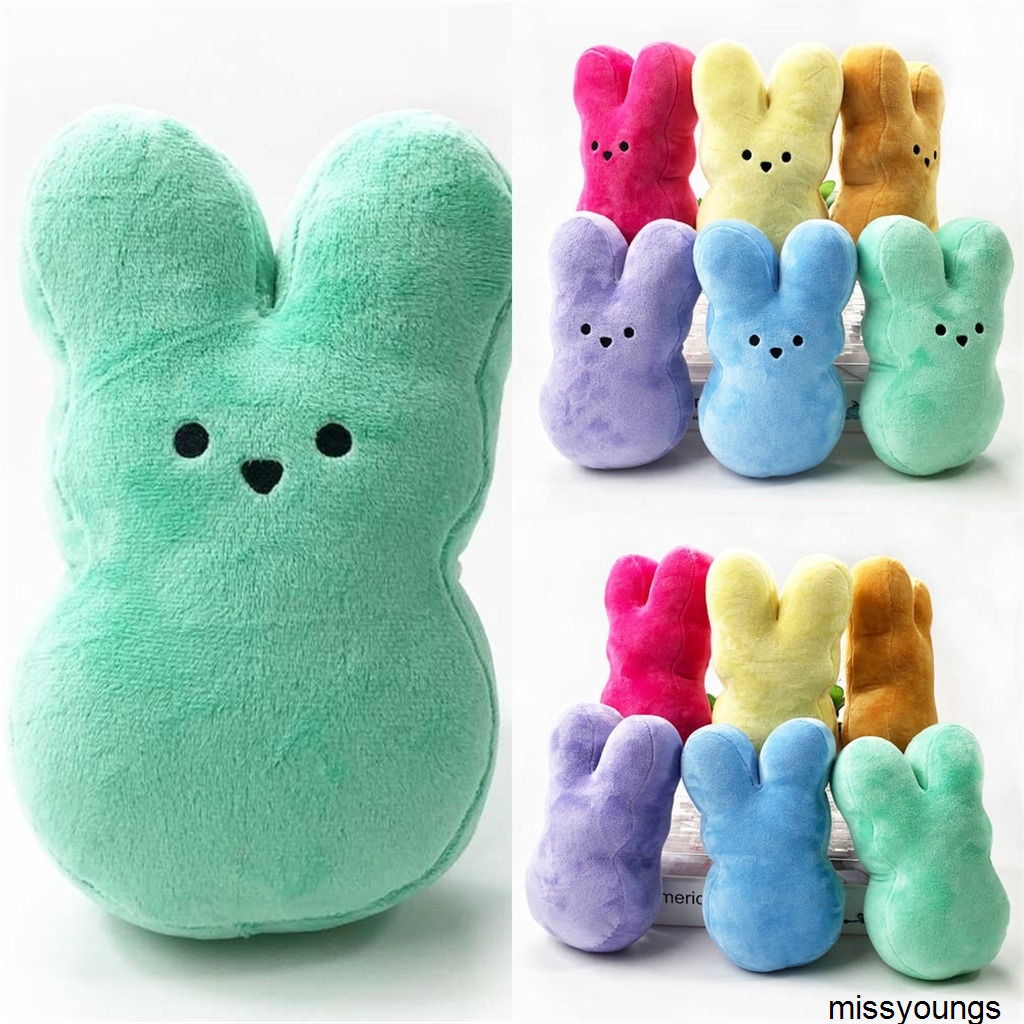 15CM 6 Inch Peeps Stuffed Easter Bunny Velvet Plush Rabbits Kids Toddler Baby Animal Doll Toys Cuddle Boys Girls Birthday Christmas New Year, Blue
15CM 6 Inch Peeps Stuffed Easter Bunny Velvet Plush Rabbits Kids Toddler Baby Animal Doll Toys Cuddle Boys Girls Birthday Christmas New Year, Blue