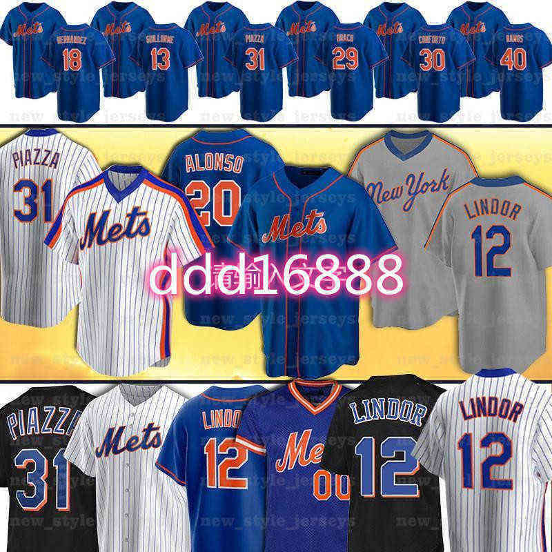 12 Francisco Baseball Jersey Lindor New 20 Pete Alonso 48 Jacob deGrom York Mike Piazza Mets Noah Syndergaard Darryl Strawberry x5, Black
12 Francisco Baseball Jersey Lindor New 20 Pete Alonso 48 Jacob deGrom York Mike Piazza Mets Noah Syndergaard Darryl Strawberry x5, Black