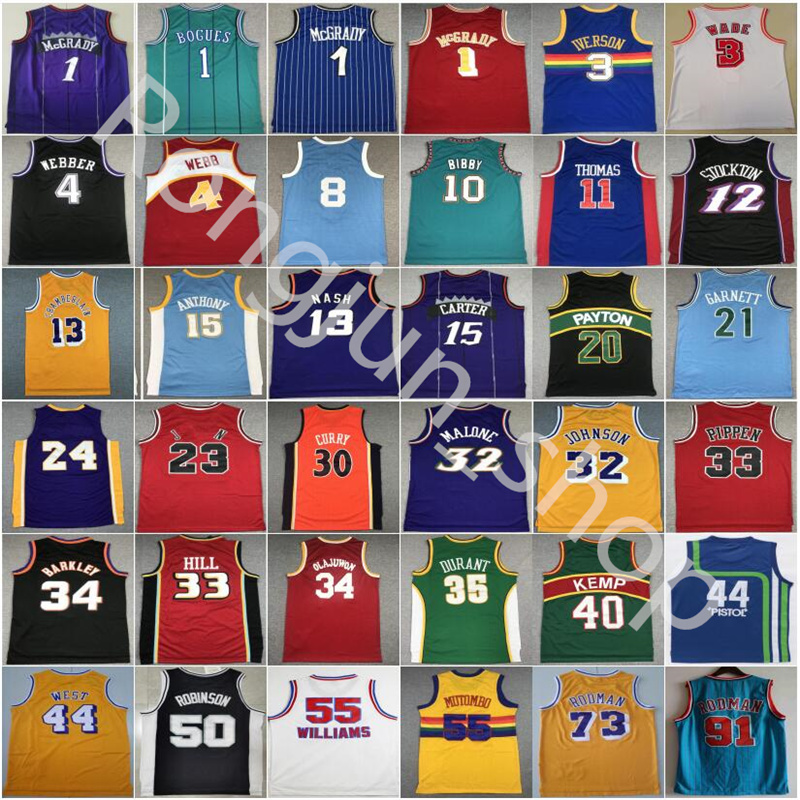 Mitchell Ness Retro Basketball Jersey Johnson Nowitzki West Chamberlain Allen Reeves Bibby Bogues Mourning Webb Thomas Hill Wade Garnett Anthony Kemp Payton Ewing, As the picture
Mitchell Ness Retro Basketball Jersey Johnson Nowitzki West Chamberlain Allen Reeves Bibby Bogues Mourning Webb Thomas Hill Wade Garnett Anthony Kemp Payton Ewing, As the picture