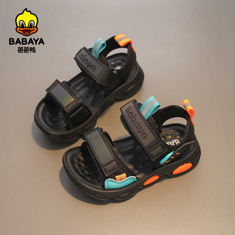 Babaya Children's Sandals Boys Beach Shoes Non-slip and Breathable 2021 Summer New Kids Sports Sandals C0602, Black-blue
Babaya Children's Sandals Boys Beach Shoes Non-slip and Breathable 2021 Summer New Kids Sports Sandals C0602, Black-blue