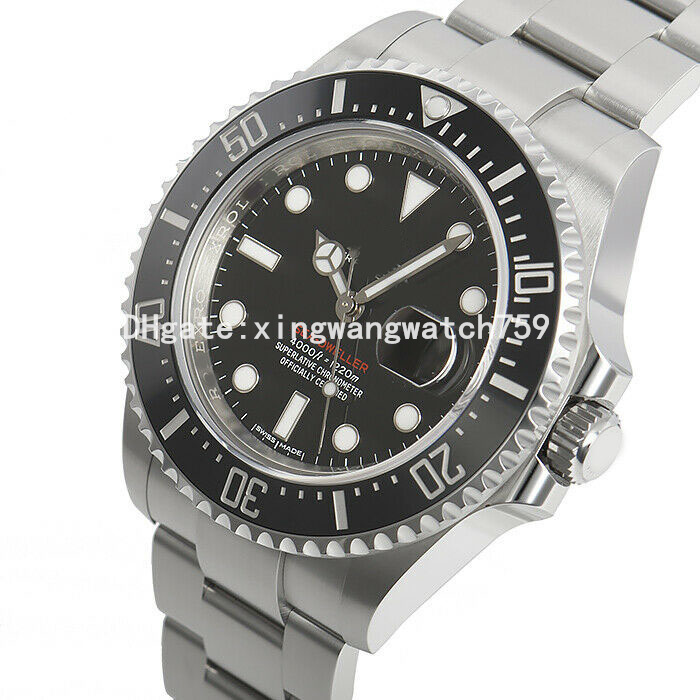 Luxury DJ NEW Factory 2813 Automatic movement Sea-Dweller Red 126600 Stainless Steel Black Dial Ceramic Bezel 43mm Watch Men's WatchES, Slivery;brown
Luxury DJ NEW Factory 2813 Automatic movement Sea-Dweller Red 126600 Stainless Steel Black Dial Ceramic Bezel 43mm Watch Men's WatchES, Slivery;brown