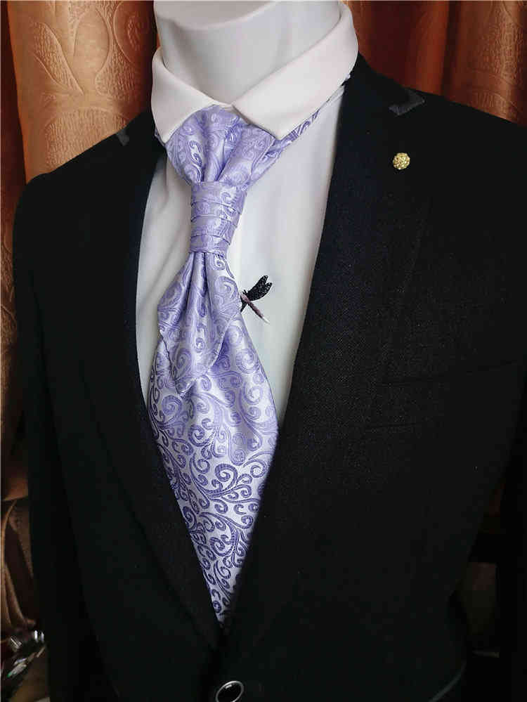 Necktie Scarf Corbata Total Chain Tie Men's Formal Dress Business Professional Suit Wedding Bridegroom Short Free Gentleman Shirt Accessories