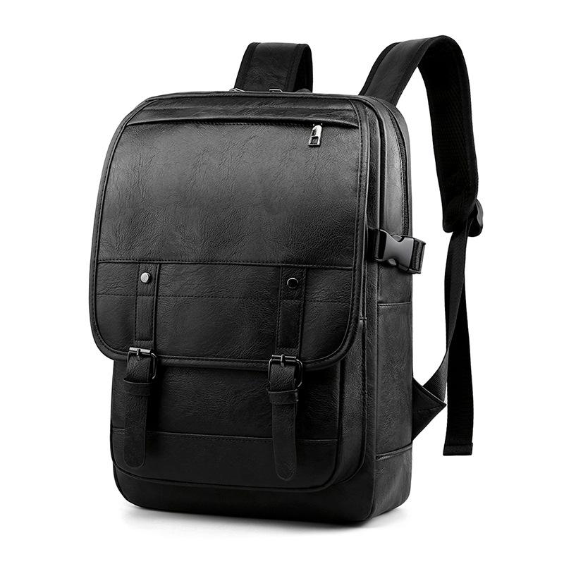Backpack 2021 Men Backpacks Fashion High Quality Leather Male Korean Student Boy Business Laptop School Computer Bag, Black
Backpack 2021 Men Backpacks Fashion High Quality Leather Male Korean Student Boy Business Laptop School Computer Bag, Black