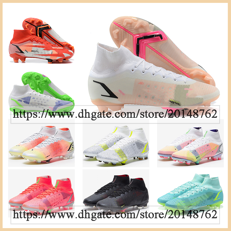 GIFT BAG Mens High Ankle Football Boots CR7 Mercurial Superfly Dragonfly 8 VIII Elite FG Cleats Outdoor Superflys 14 XIV ACC Soccer Shoes, Color 3
GIFT BAG Mens High Ankle Football Boots CR7 Mercurial Superfly Dragonfly 8 VIII Elite FG Cleats Outdoor Superflys 14 XIV ACC Soccer Shoes, Color 3