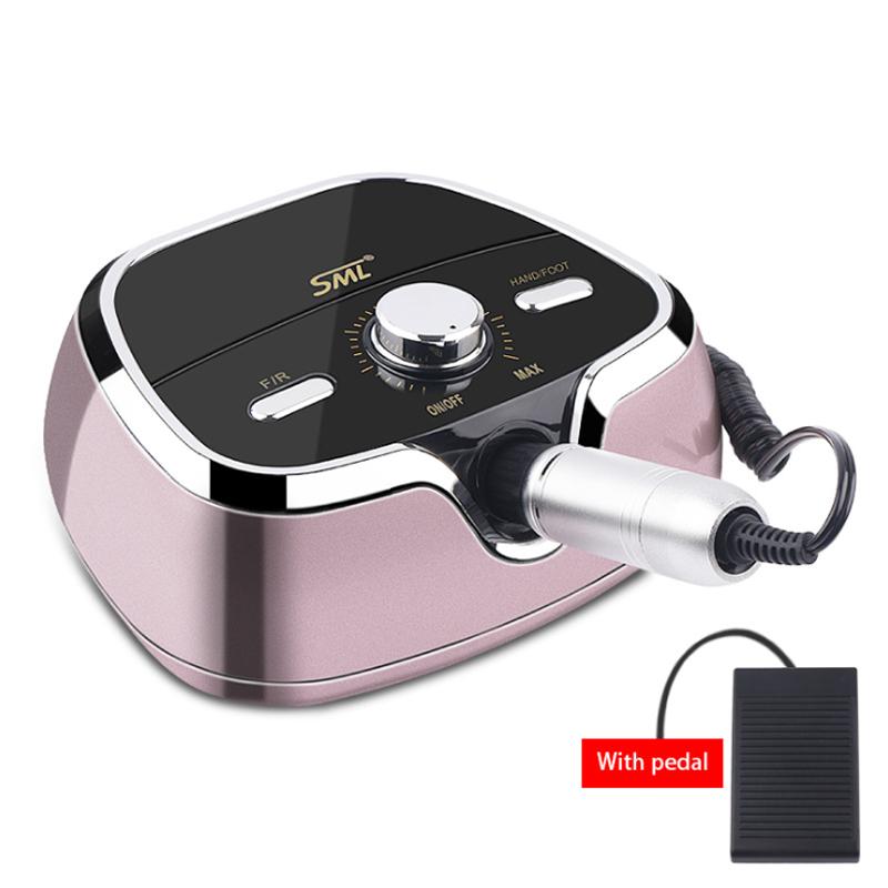 Nail Drill & Accessories Professional Polisher 35000rpm Adjustable Reverse Rotation Direction Manual Pedal Speed Switch High Quality