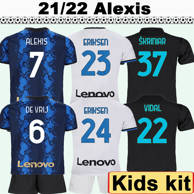 21 22 BARELLA DZEKO Kids Kit Soccer Jerseys ERIKSEN SKRINIAR Home Blue Away White 3rd Black Football Shirt BROZOVIC ALEXIS VIDAL Short Sleeve Uniforms, Tz4134 21 22 home no socks
21 22 BARELLA DZEKO Kids Kit Soccer Jerseys ERIKSEN SKRINIAR Home Blue Away White 3rd Black Football Shirt BROZOVIC ALEXIS VIDAL Short Sleeve Uniforms, Tz4134 21 22 home no socks