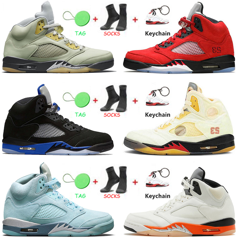 Mens Jordan5s Retro Basketball Shoes Air Jordan Jumpman 5 Trainers Raging Bull Racer Blue Bluebird Sail White Off Florida Gators Shattered Backboard Sneakers, #23 metallic white 36-47
Mens Jordan5s Retro Basketball Shoes Air Jordan Jumpman 5 Trainers Raging Bull Racer Blue Bluebird Sail White Off Florida Gators Shattered Backboard Sneakers, #23 metallic white 36-47