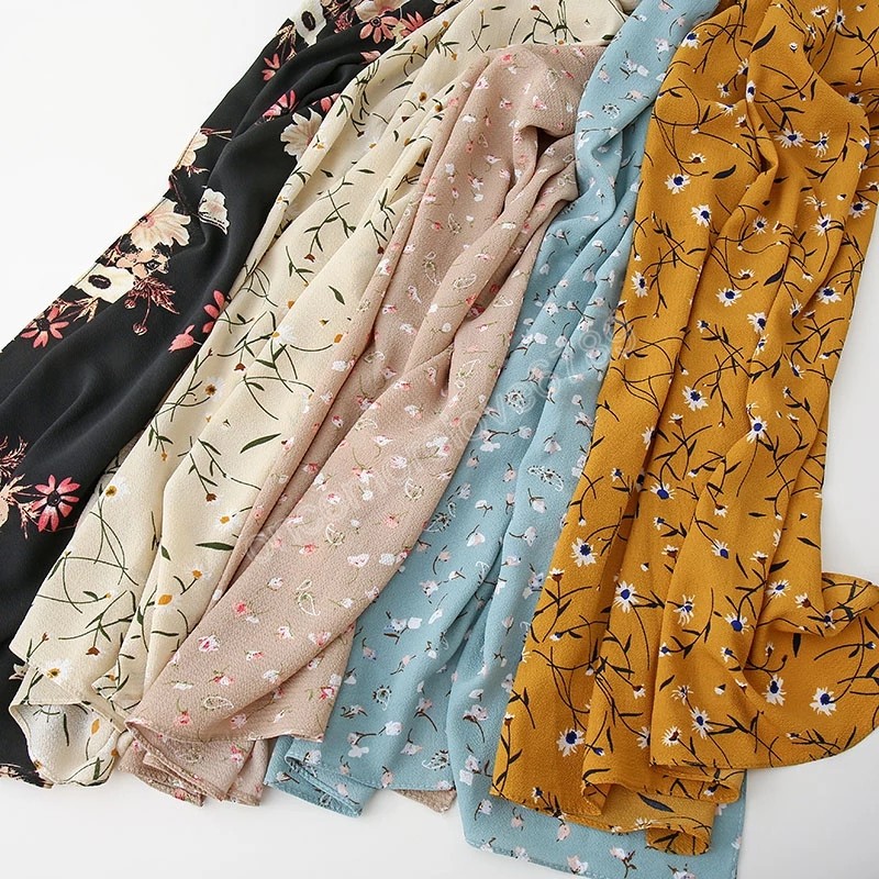 Printed Floral Bubble Thick Chiffon Scarf Hijab Muslim Women Headband Scarves Female Long Shawl 180-70cm
Printed Floral Bubble Thick Chiffon Scarf Hijab Muslim Women Headband Scarves Female Long Shawl 180-70cm