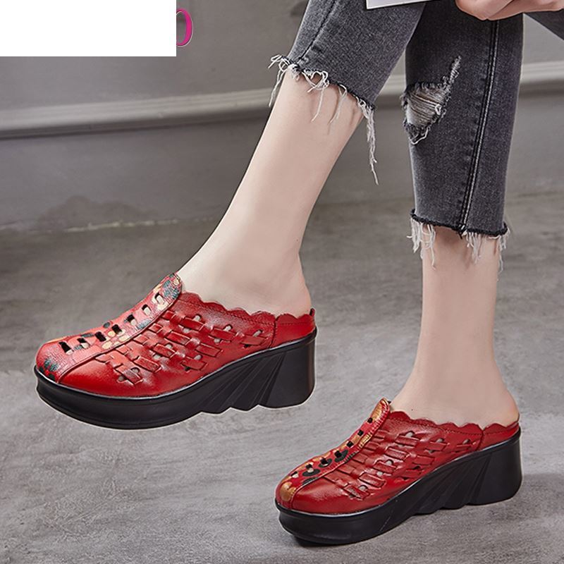 Sandals 2021 Fashion Cut-outs Women Shoes Slippers Summer Closed Toe Wedge Genuine Leather Lady Slides Woman X71D, 7306 black
Sandals 2021 Fashion Cut-outs Women Shoes Slippers Summer Closed Toe Wedge Genuine Leather Lady Slides Woman X71D, 7306 black