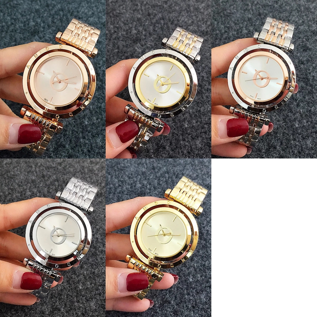 Hot sell Simple mechanical rotating pandoraes watch Stainless Steel Men Women Full drill Quartz Watches Fashion Jewelry lady Gift fine Charm
Hot sell Simple mechanical rotating pandoraes watch Stainless Steel Men Women Full drill Quartz Watches Fashion Jewelry lady Gift fine Charm