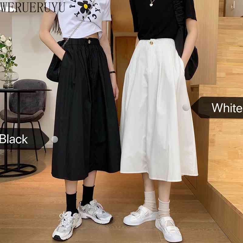 WERUERUYU Spring Korean Version Of White Tooling Skirt Student Retro A Word High Waist Pleated Skirt Summer Woman Skirt 210608, Photo color
WERUERUYU Spring Korean Version Of White Tooling Skirt Student Retro A Word High Waist Pleated Skirt Summer Woman Skirt 210608, Photo color