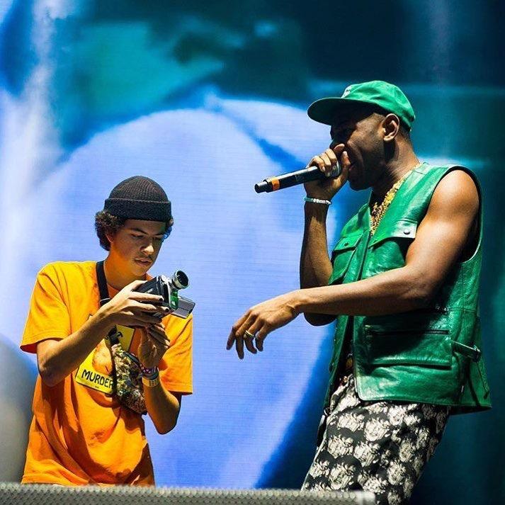 Novelty Golf Punk Face Cry Le Fleur Tyler The Creator FIND SOME TIME CREWNECK Casual Pants Straight Thicken #AB10 Men's